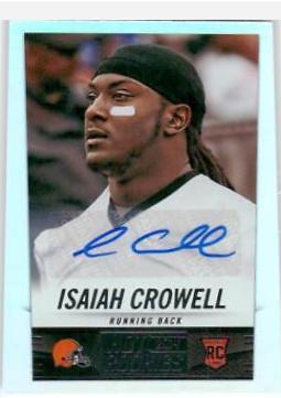 Isaiah Crowell [Autograph] #413