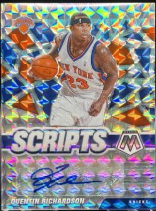 Quentin Richardson #SC-QRI Basketball Cards 2020 Panini Mosaic Scripts