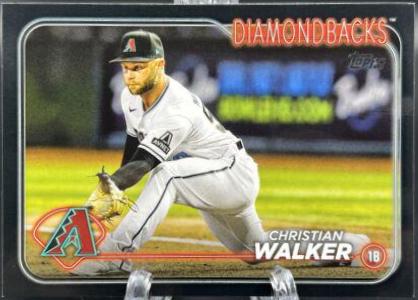 Christian Walker [Black] (2024 Topps)