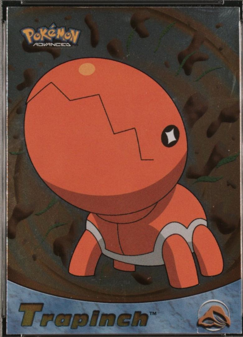 Trapinch (Foil), 2003 Topps Advanced card number 83