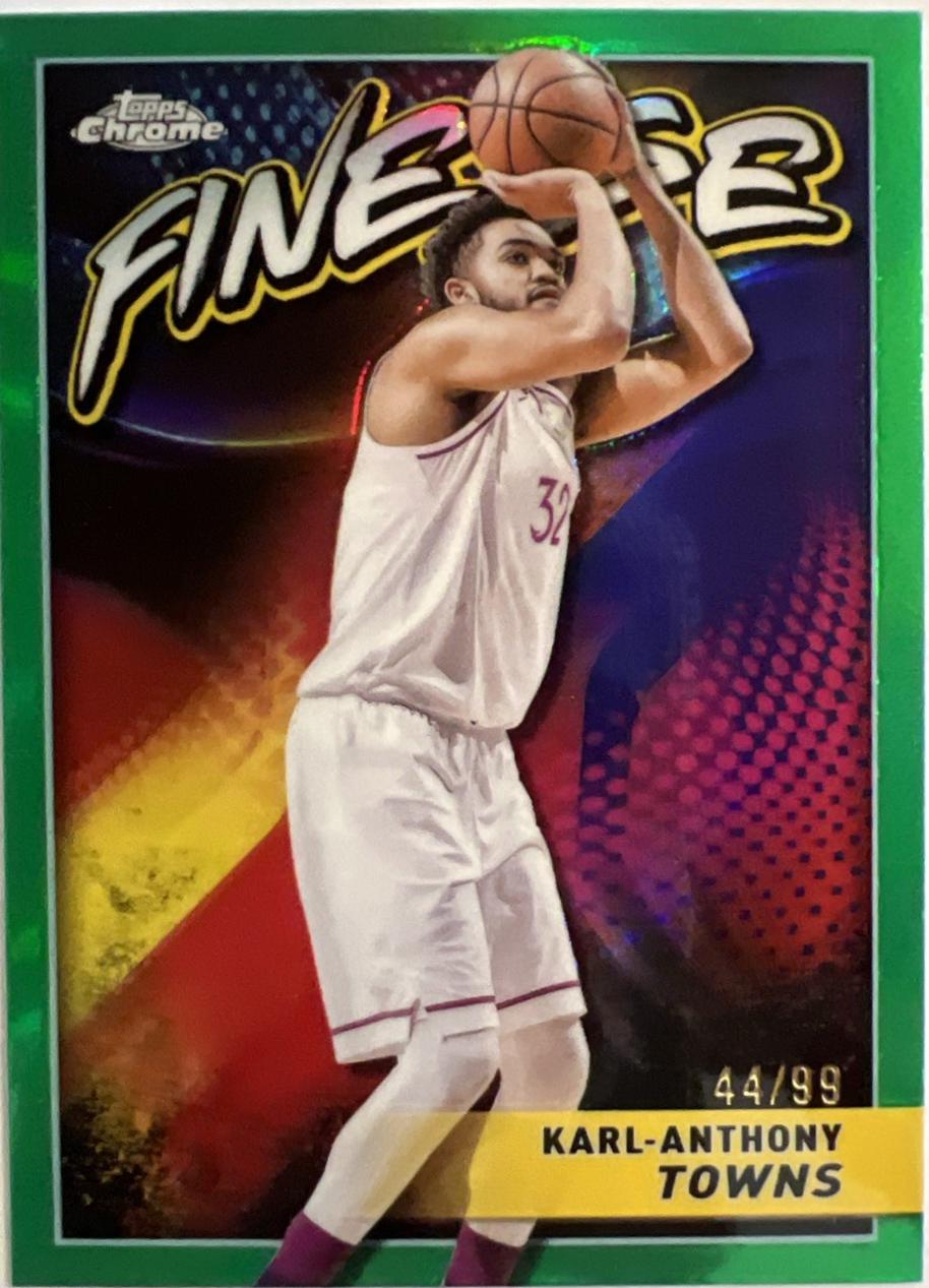 Karl-Anthony Towns [Green Refractor] #F-19