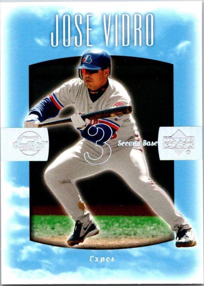 Jose Vidro #66 Baseball Cards 2002 Upper Deck Sweet Spot