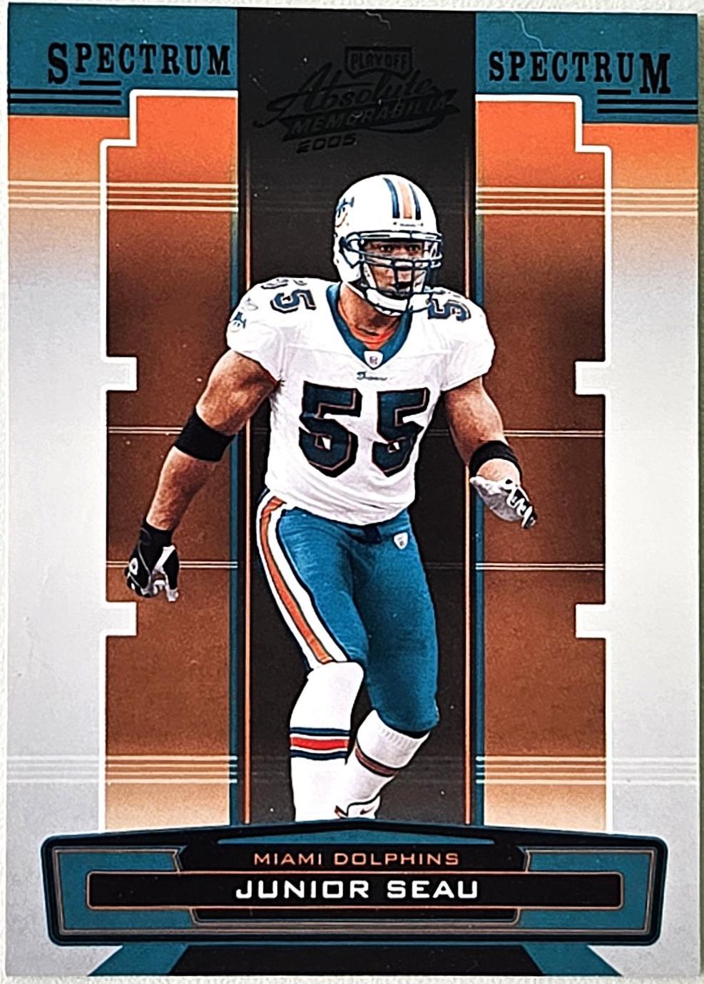 Junior Seau #82 2005 Playoff Absolute Memorabilia Football