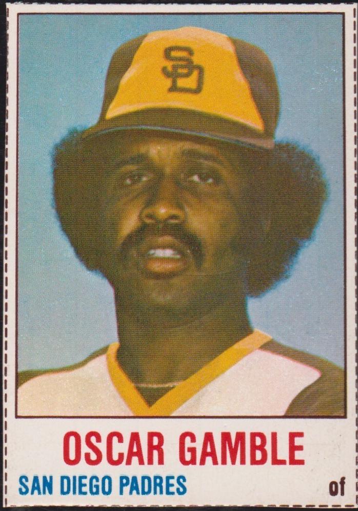 Oscar Gamble #100 1978 Hostess Baseball