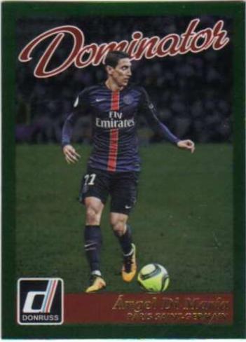 Angel Di Maria #2 Soccer Cards 2016 Panini Donruss Dominator