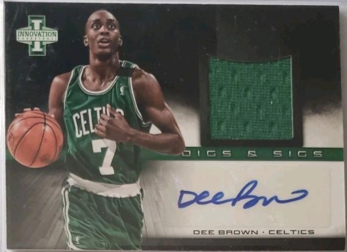 Dee Brown #2 2013-14 Panini Innovation Basketball Digs and Sigs