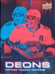 Matthew Tkachuk #D-8 Hockey Cards 2023 Upper Deck Deons Prices