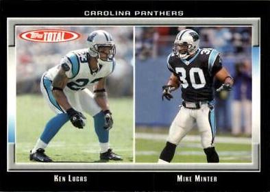 Ken Lucas / Mike Minter #428 2006 Topps Total Football