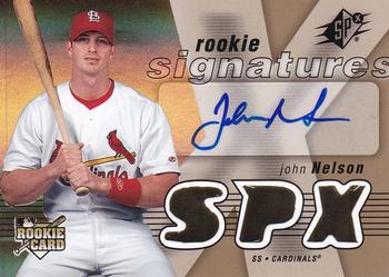 John Nelson #150 Baseball Cards 2007 Spx
