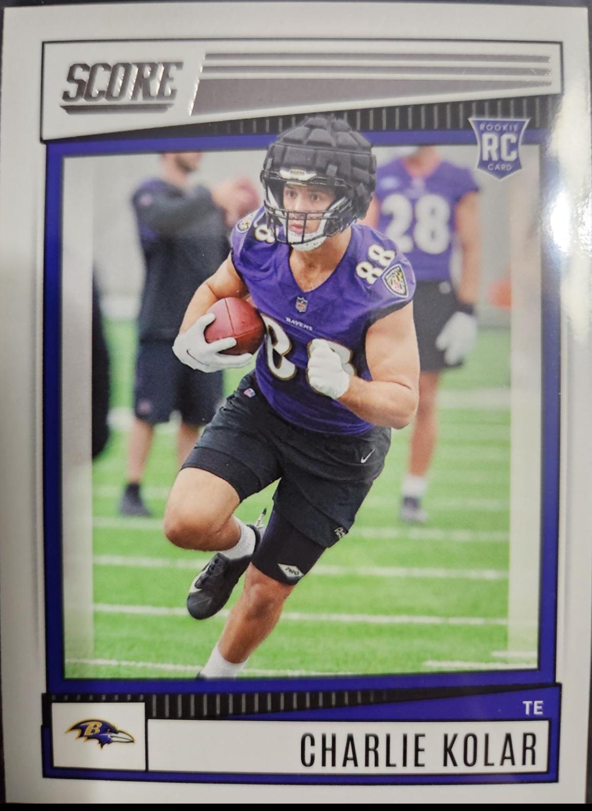 Charlie Kolar #374 Football Cards 2022 Panini Score