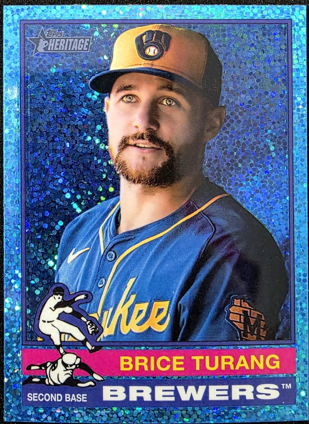 Brice Turang #402 2025 Topps Heritage Baseball