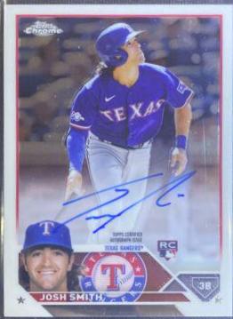 Josh Smith #RA-JSM Baseball Cards 2023 Topps Chrome Rookie Autographs