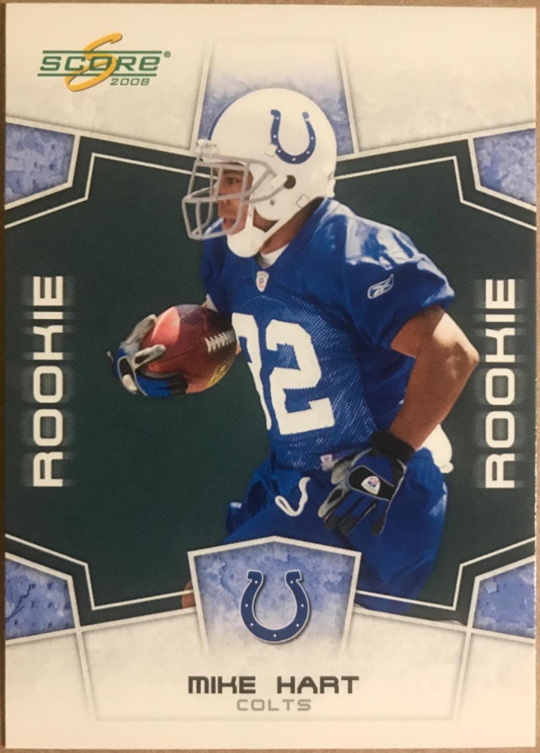 Mike Hart #421 Football Cards 2008 Panini Score