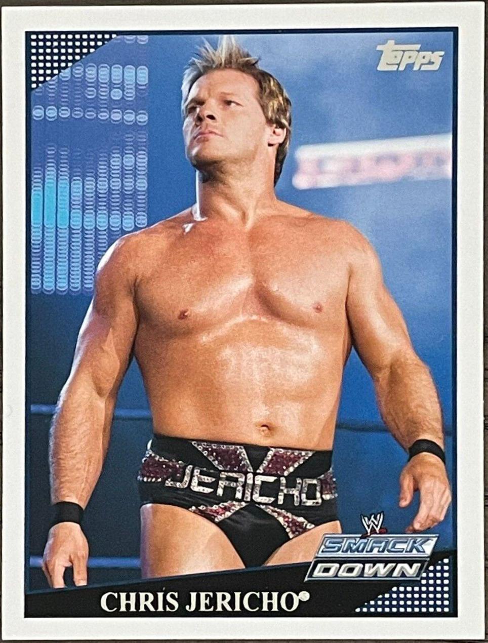 Chris Jericho #14 Wrestling Cards 2009 Topps WWE