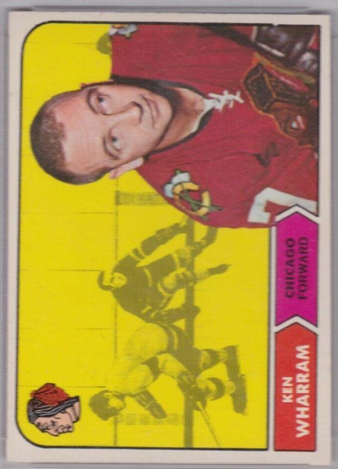 Ken Wharram #22 Hockey Cards 1968 O-Pee-Chee