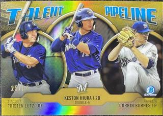Tristen Lutz, Keston Hiura, Corbin Burnes