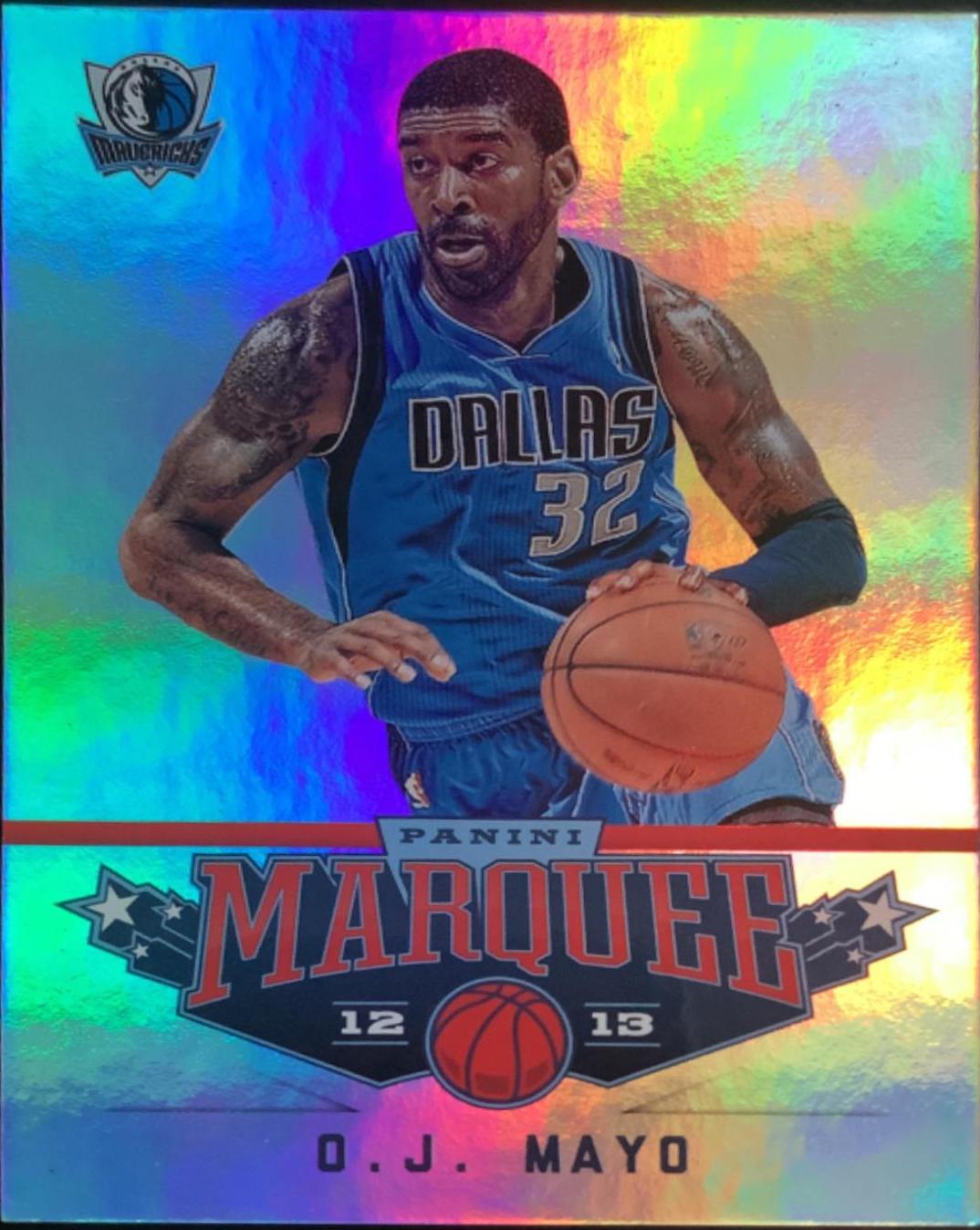 O. J. Mayo #47 Basketball Cards 2012 Panini Marquee