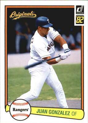 Juan Gonzalez #31 Baseball Cards 2002 Donruss Originals