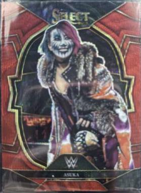 Asuka [Red Wave] #46 Prices | 2023 Panini Select WWE | Wrestling Cards