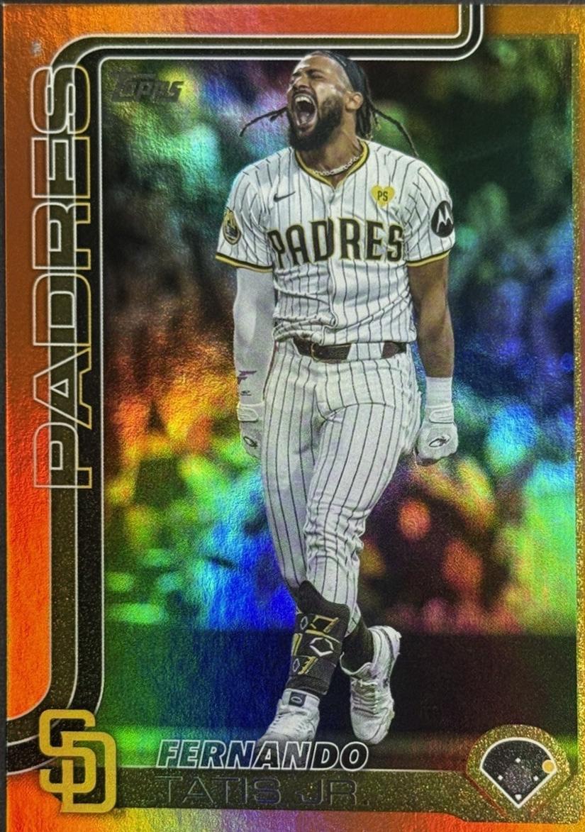 Fernando Tatis Jr. [Orange Diamante Foil] #600