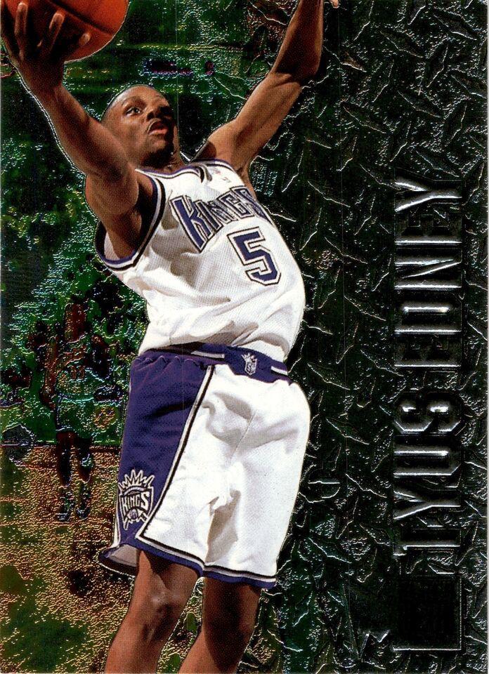 Tyus Edney #83 Basketball Cards 1996 Fleer Metal