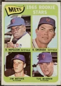 Mets Rookie Stars #533 Baseball Cards 1965 Topps