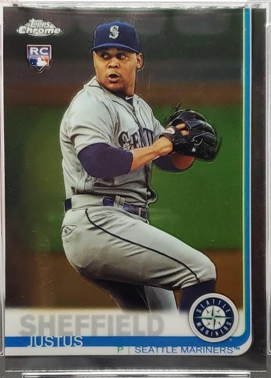 Justus Sheffield #110 Baseball Cards 2019 Topps Chrome