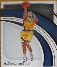 Malcolm Brogdon #2 Basketball Cards 2021 Panini Immaculate Collection