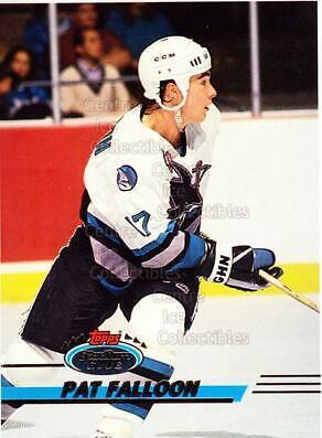 Pat Falloon #224 Hockey Cards 1993 Stadium Club