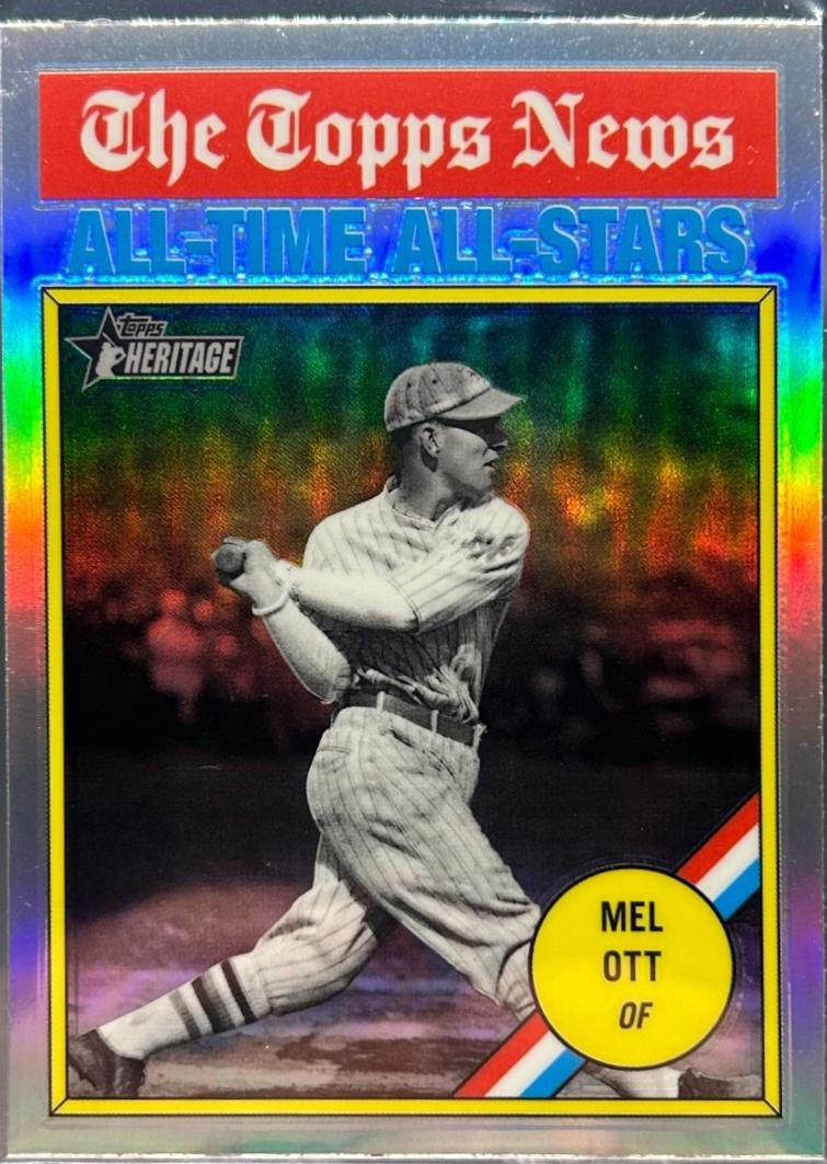 Mel Ott [Refractor Chrome Variation] #348