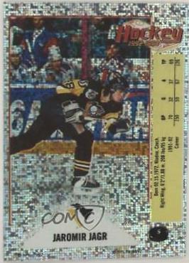 Jaromir Jagr #S Hockey Cards 1992 Panini Stickers