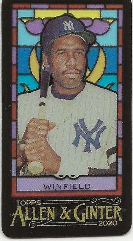 Dave Winfield #91 2020 Topps Allen & Ginter Baseball