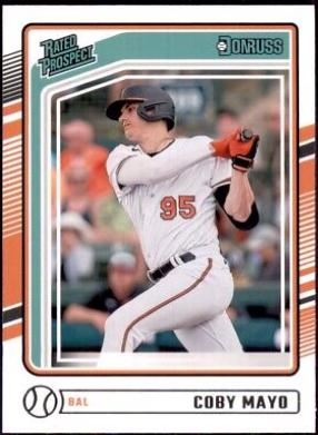 Coby Mayo #144 Baseball Cards 2024 Donruss