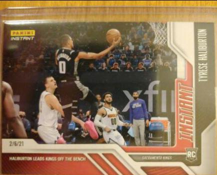 Tyrese Haliburton #69 Basketball Cards 2020 Panini Instant
