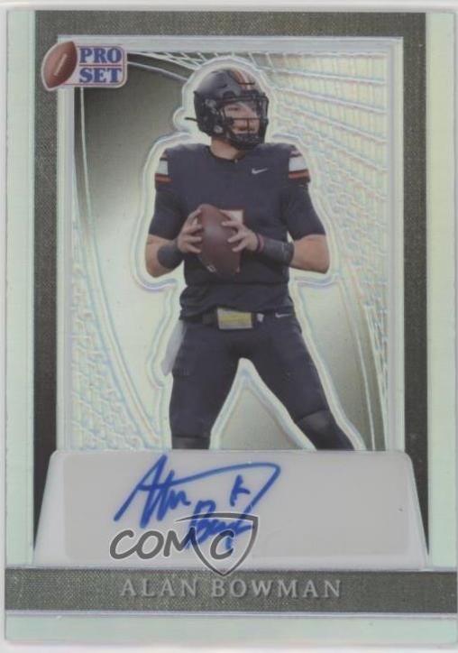 Aaron Butler #PA-AB1 2025 Leaf Pro Set Metal Pro Active Autograph Football
