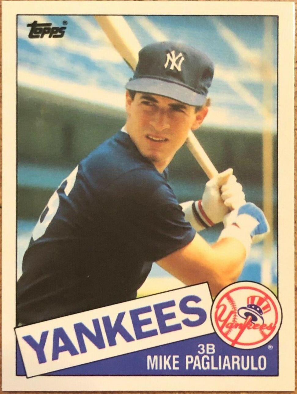Mike Pagliarulo #638 Baseball Cards 1985 Topps Tiffany