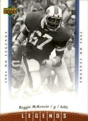 Reggie McKenzie #38 Football Cards 2006 Upper Deck Legends