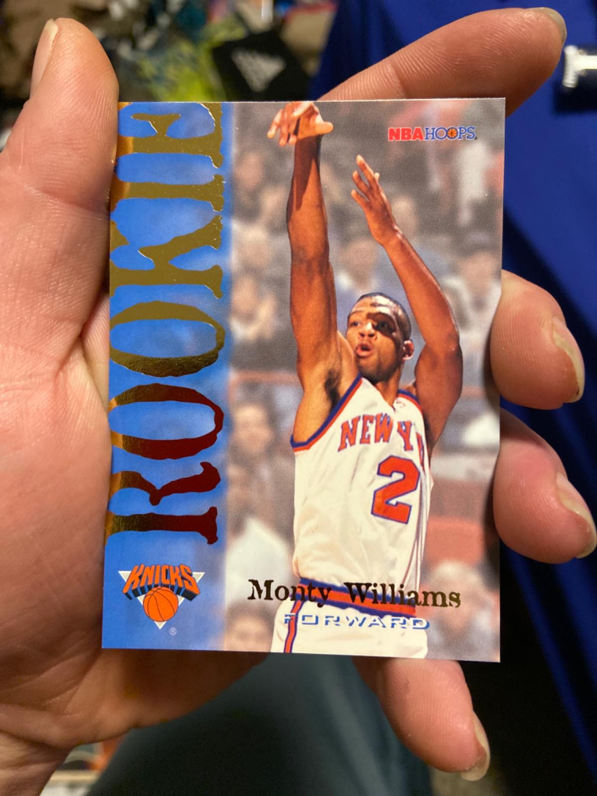 Monty Williams #354 Basketball Cards 1994 Hoops