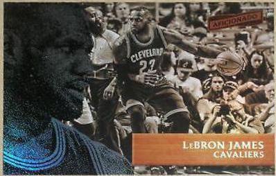 LeBron James #58 Basketball Cards 2016 Panini Aficionado