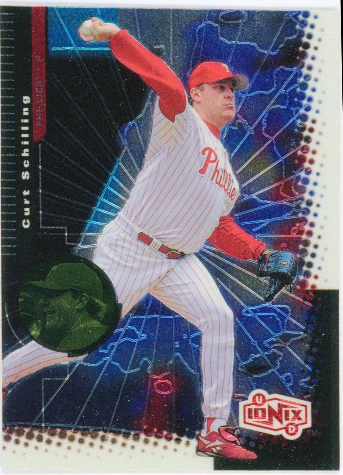 Curt Schilling #47 Baseball Cards 1999 Upper Deck Ionix