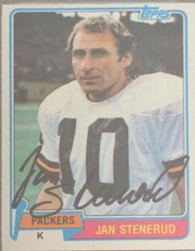 Jan Stenerud #387 Football Cards 1981 Topps