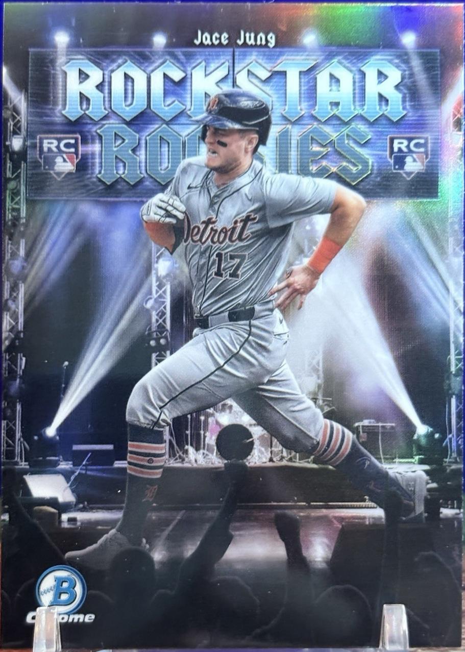 Jace Jung #RR-5 Baseball Cards 2025 Bowman Rockstar Rookies