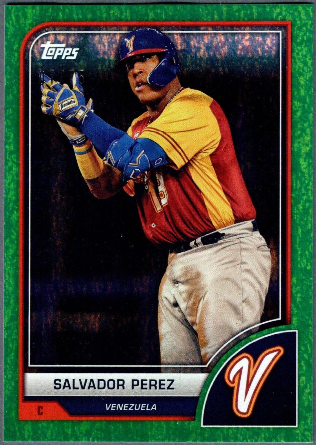 Salvador Perez [Green Sparkle] #95