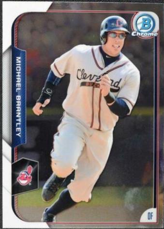 Michael Brantley #2 Baseball Cards 2015 Bowman Chrome