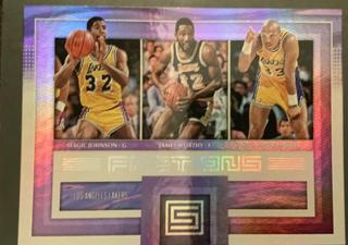Kareem Abdul-Jabbar / James Worthy / Magic Johnson