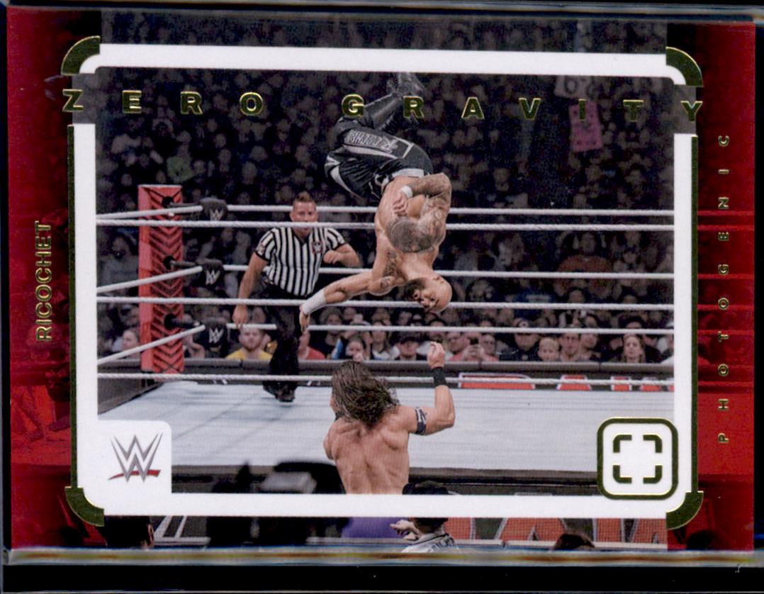 Ricochet #5 Wrestling Cards 2024 Panini PhotoGenic WWE Zero Gravity