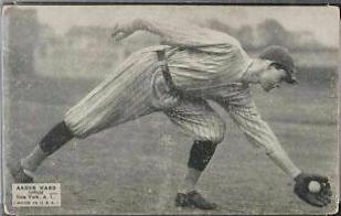 Aaron Ward Baseball Cards 1925 Exhibits
