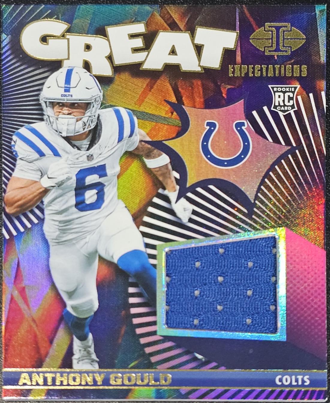 Anthony Gould #GE-AGD Football Cards 2024 Panini Illusions Great Expectations