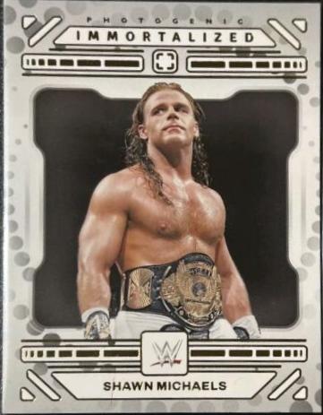 Shawn Michaels #9 Wrestling Cards 2024 Panini PhotoGenic WWE Immortalized
