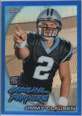 Jimmy Clausen [Blue Refractor] #C130
